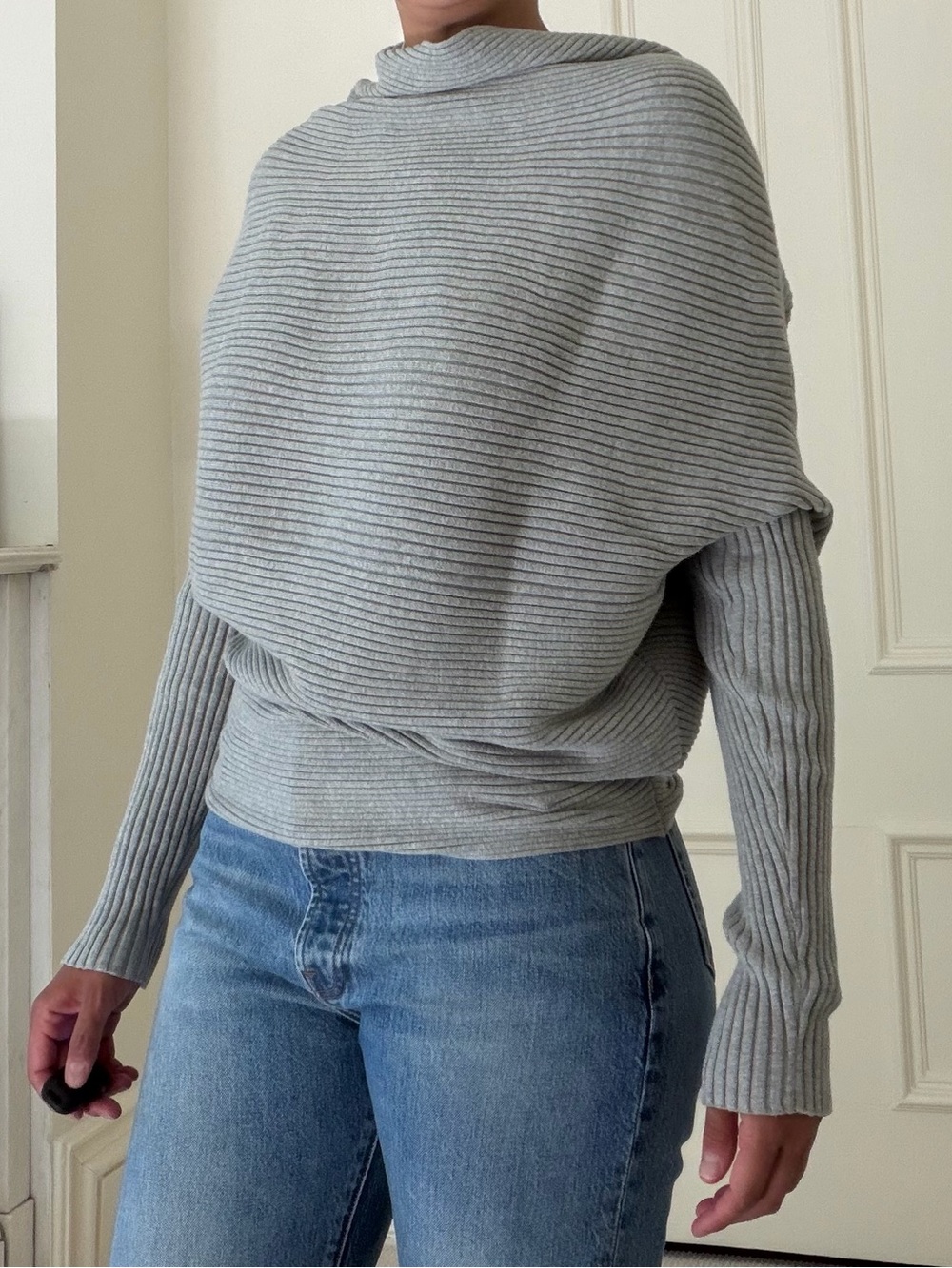 Intermix Ribbed knit top